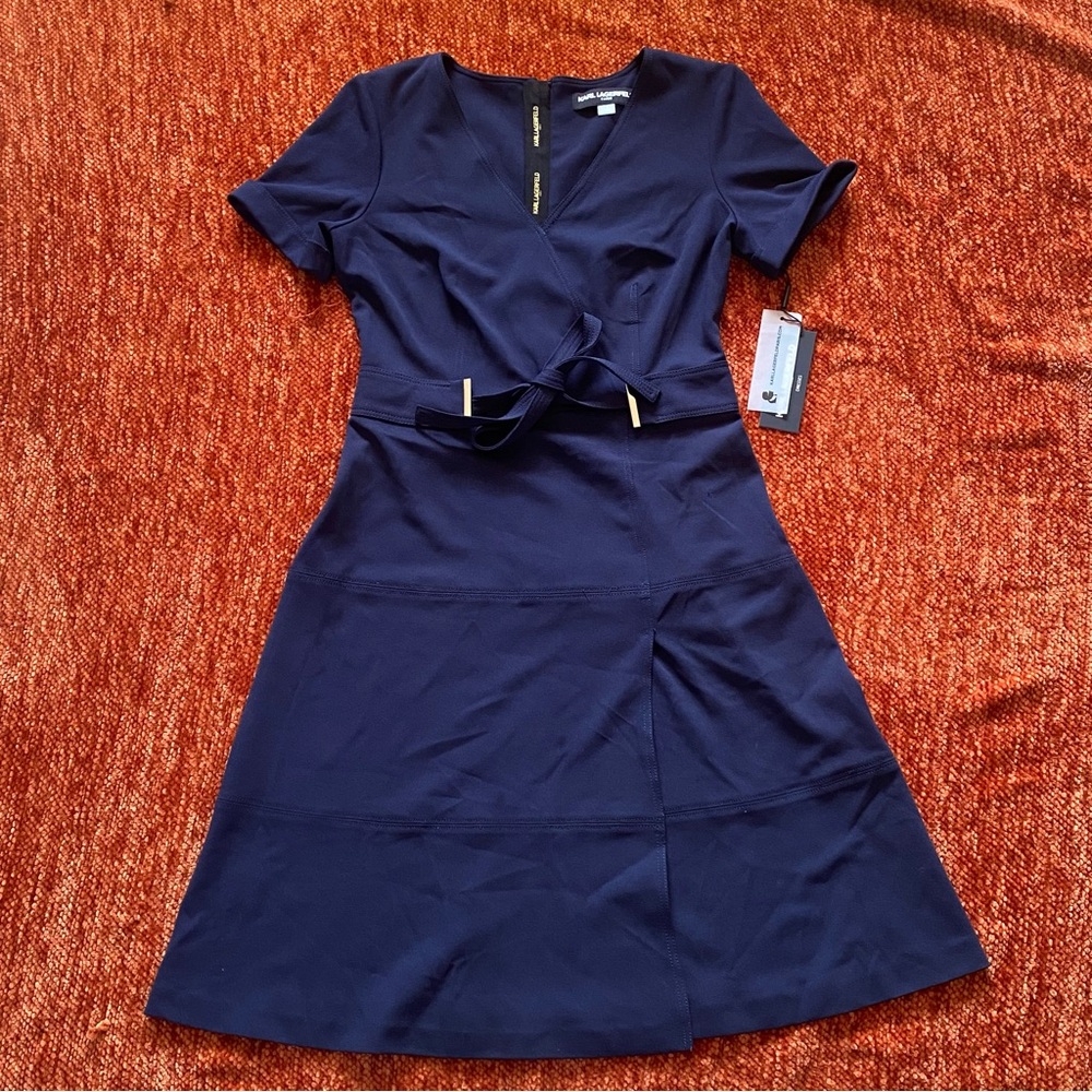 Elegant KL Navy Dress